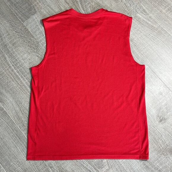 NIKE DRI-FIT Red Dixie State Soccer Sleeveless Tank Top Men’s Size Medium - Picture 6 of 6